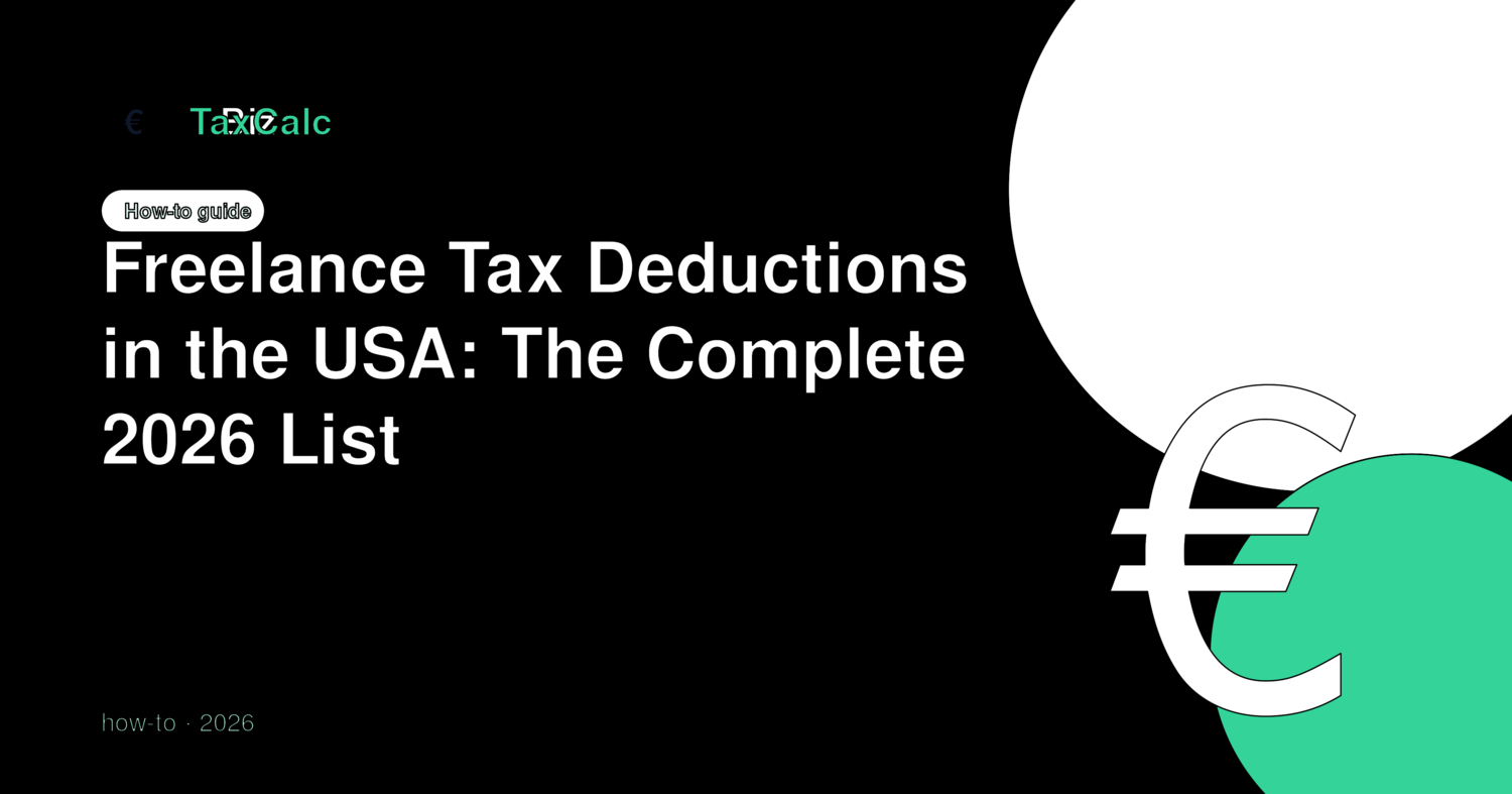 Freelance Tax Deductions in the USA: The Complete 2026 List