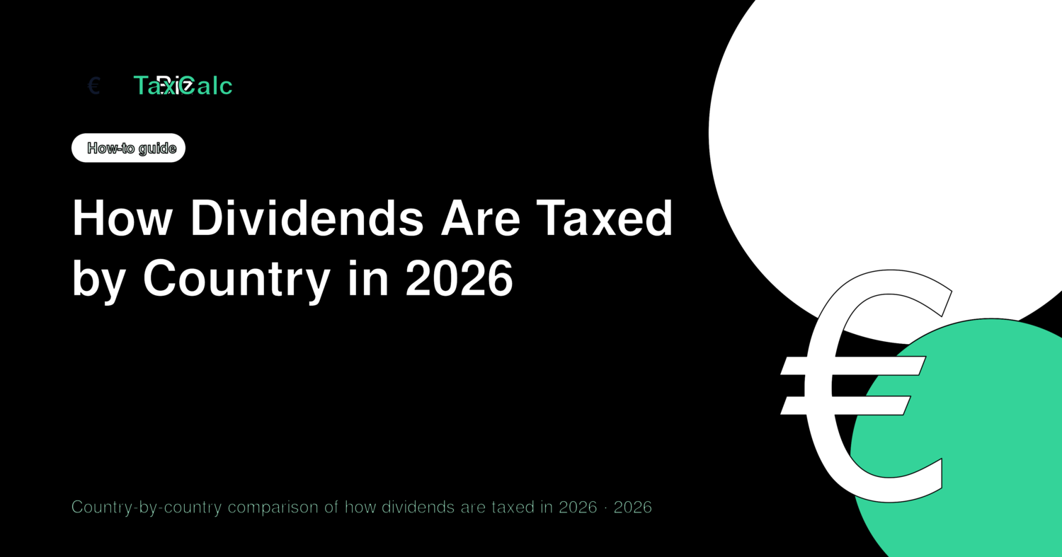 How Dividends Are Taxed by Country in 2026