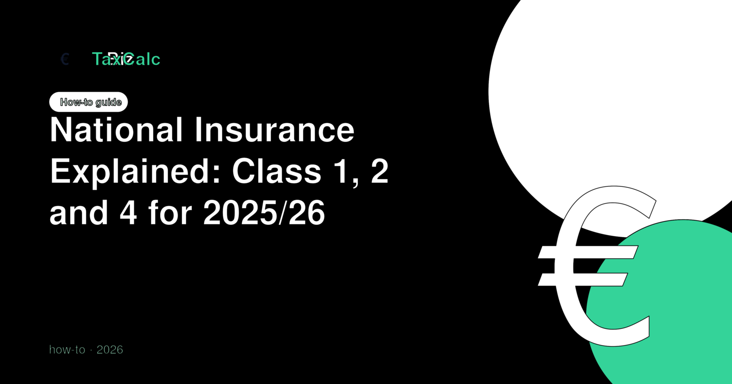 National Insurance Explained: Class 1, 2 and 4 for 2025/26