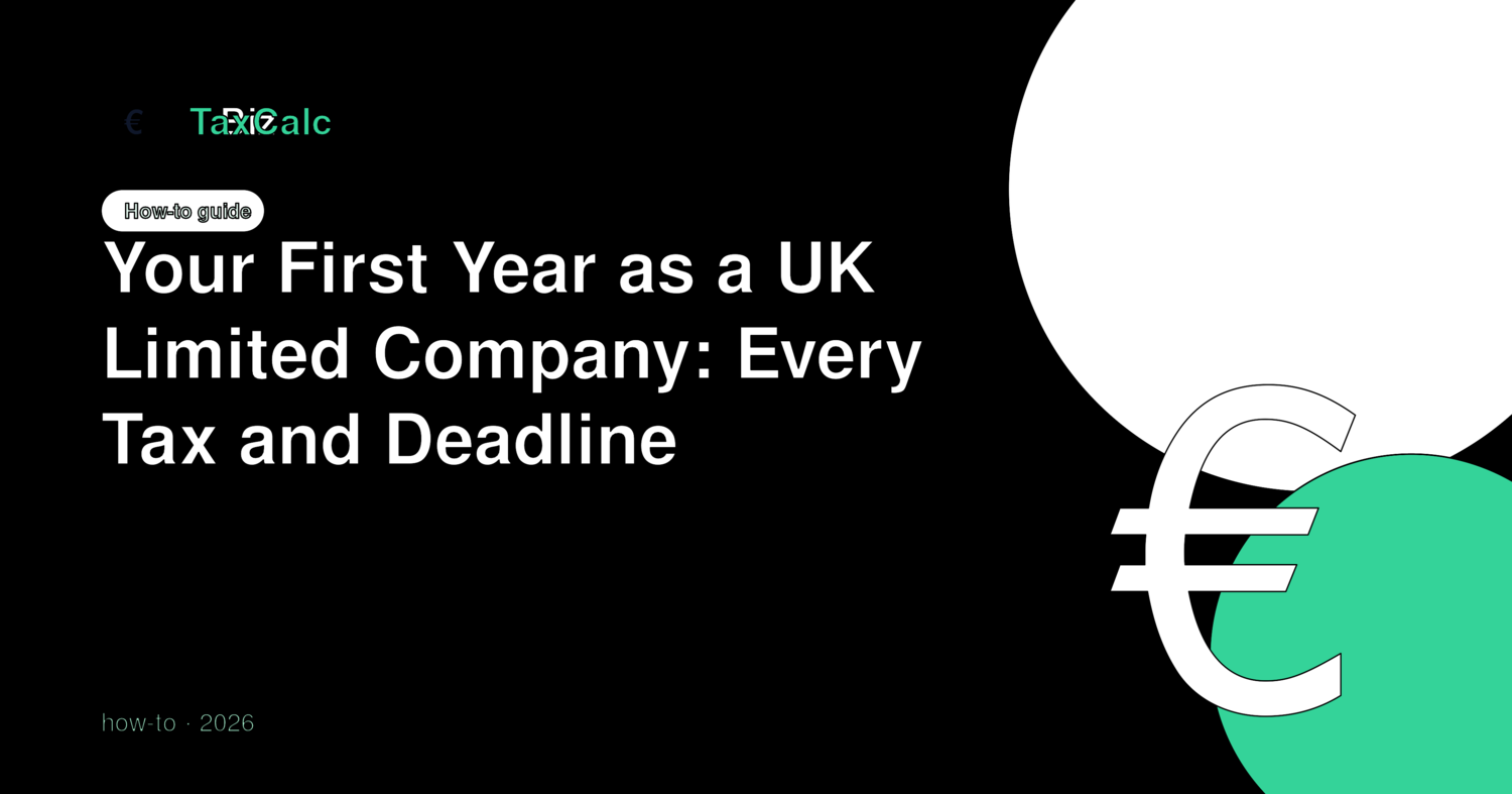 Your First Year as a UK Limited Company: Every Tax and Deadline